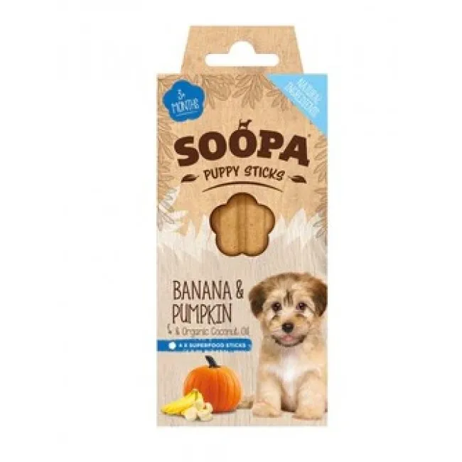 Soopa PUPPY Dentals  BANÁNOS & TÖK