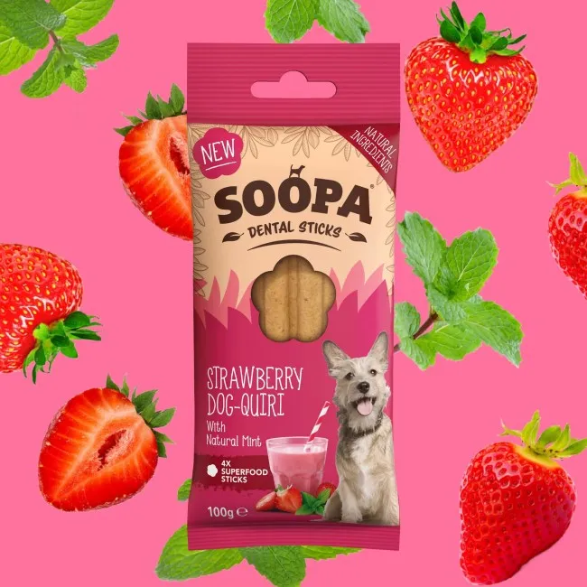 Soopa Dentals Eper Dog-Quiri 