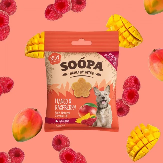 Soopa Bites MANGÓ ÉS MÁLNA