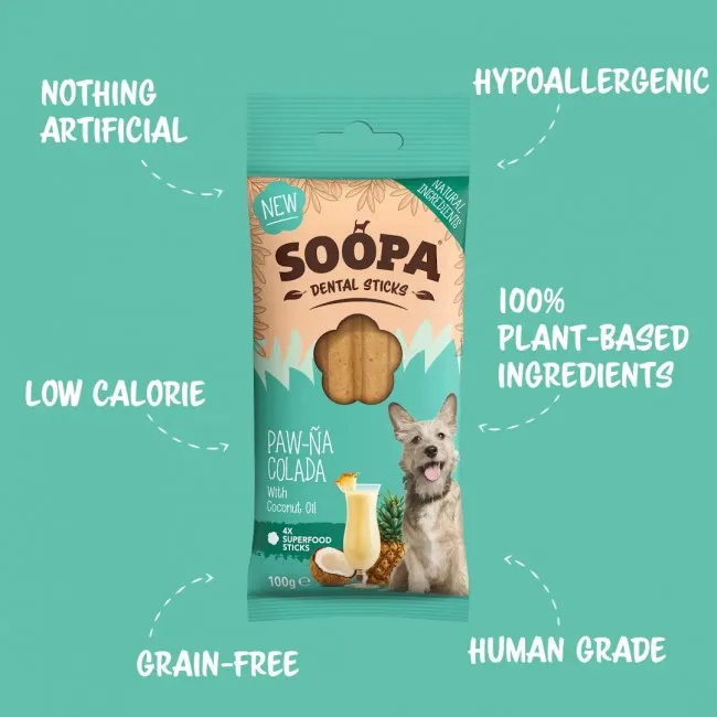 Soopa Dentals Paw-Na Colada 