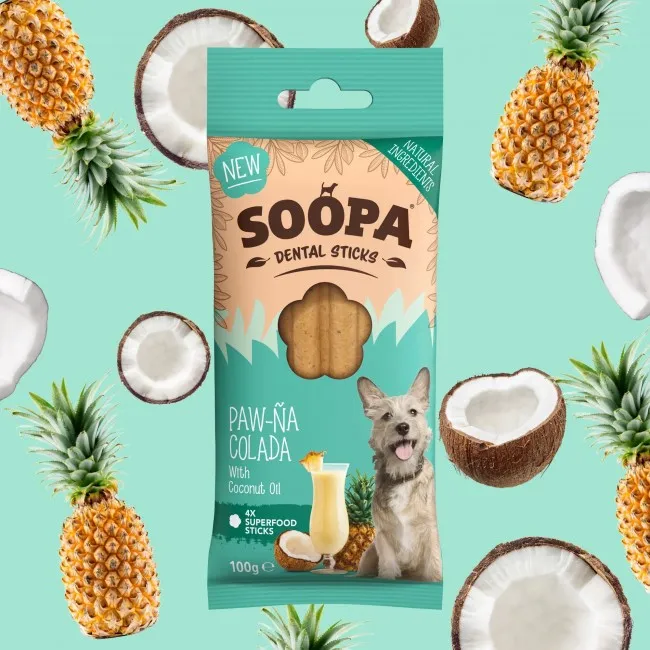 Soopa Dentals Paw-Na Colada 