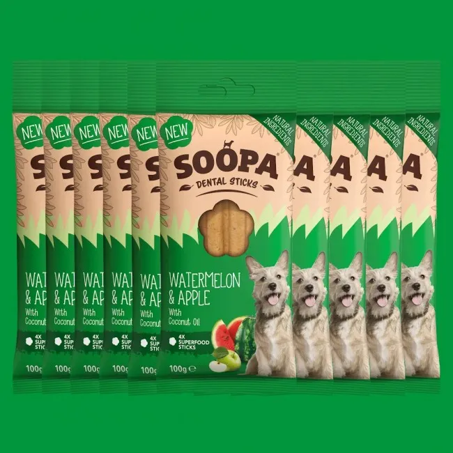 Soopa Dentals görögdinnye és alma