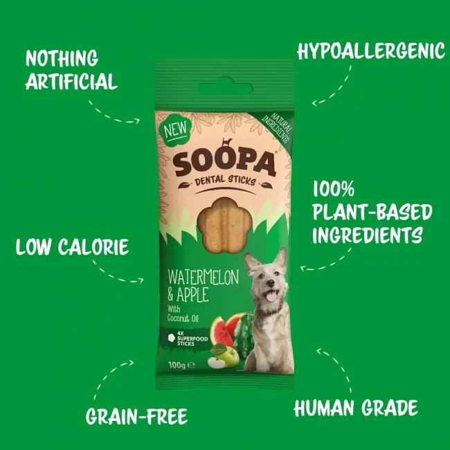 Soopa Dentals görögdinnye és alma