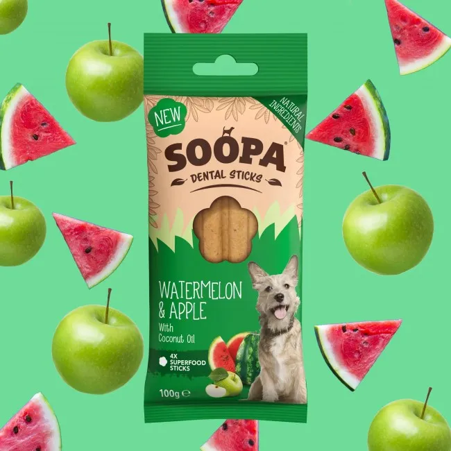 Soopa Dentals görögdinnye és alma